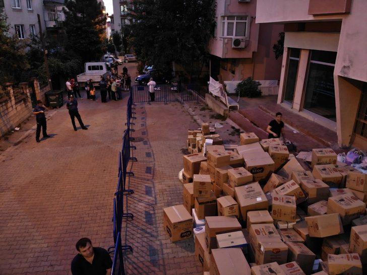 Panik anları! Sesleri duyunca kendilerini dışarı attılar G3