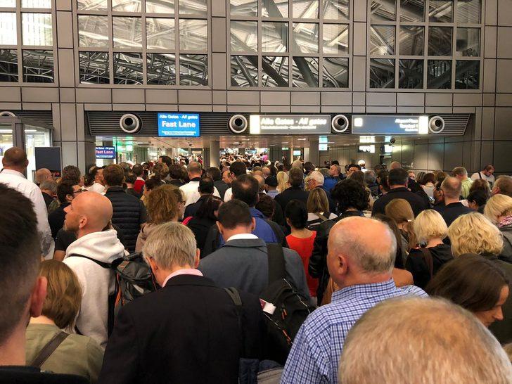 Hamburg Havalimanı'nda güvenlik alarmı G3