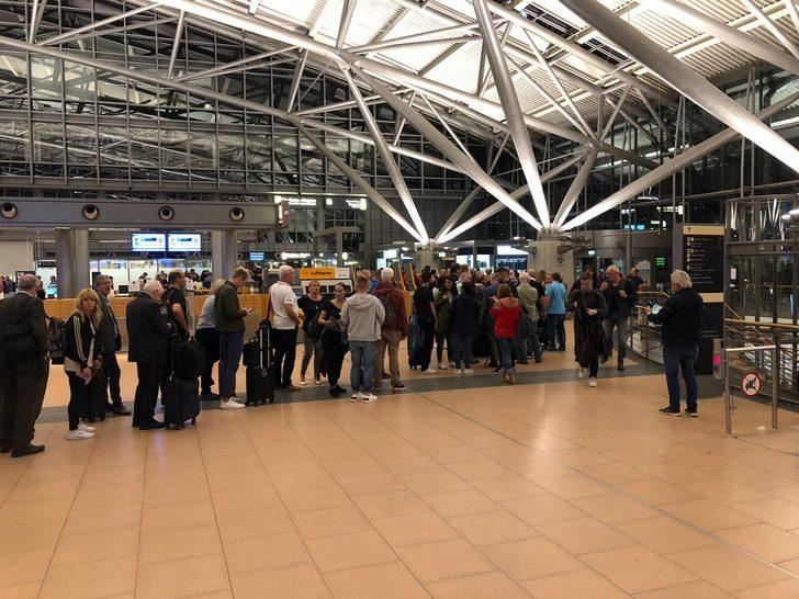 Hamburg Havalimanı'nda güvenlik alarmı G2