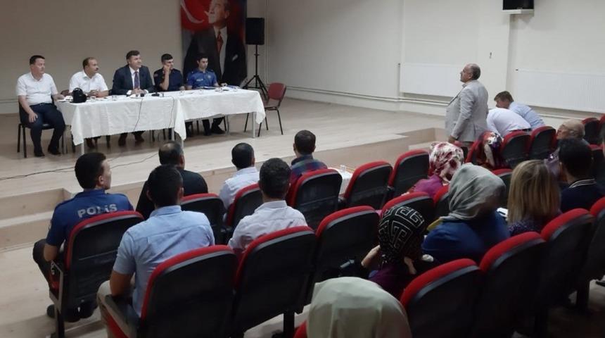 Altıntaş’ta Güvenlik Toplantısı