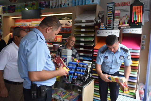 Kırtasiyelerde slime, kantinlerde cips denetimi