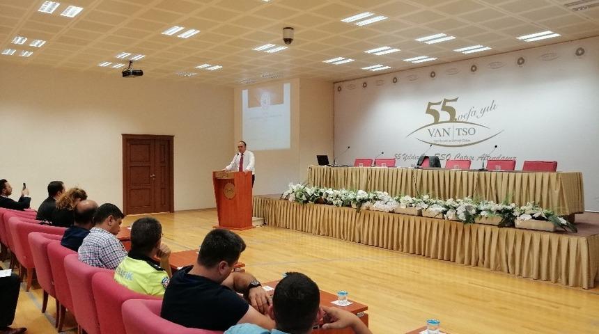 Van TSO&rsquo;da &lsquo;U-ETDS Programı&rsquo; anlatıldı