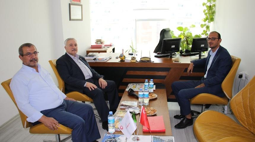 Milletvekili Demirbağ&rsquo;dan İHA&rsquo;ya ziyaret