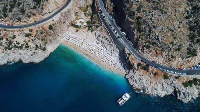 Kaputaş Plajı'na gezginlerden yüksek puan