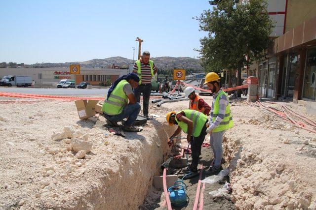 Karaköprülü Kavşağı’ndaki viyadüğün yapımına başladı