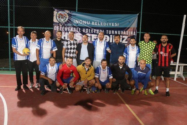 İnönü’de Voleybol heyecanı başladı