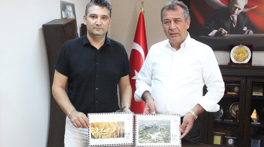 UNESCO Dünya Mirası Geçici Listesindeki Uzunyuva ve Beçin’e posta pullu tanıtım