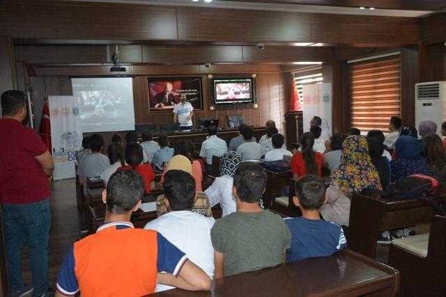 Kilis’te öğrencilere meslek eğitimi