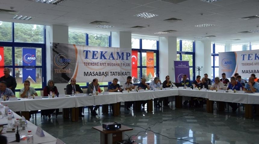 BOTAŞ LNG İşletme Müdürlüğünde masa başı tatbikatı