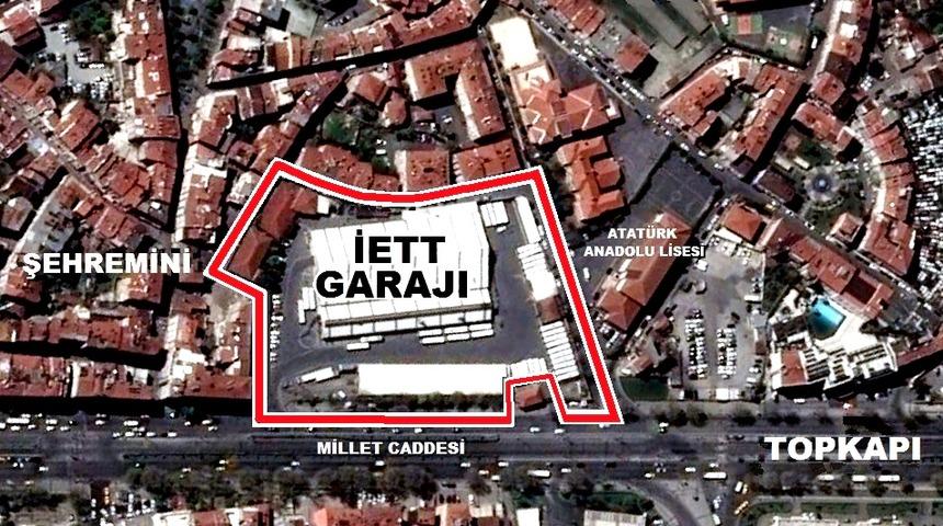 İBB'den önemli karar! Topkapı İETT Garajı, park oluyor