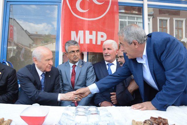MHP Genel Başkanı Devlet Bahçeli, Gümüşhane'de