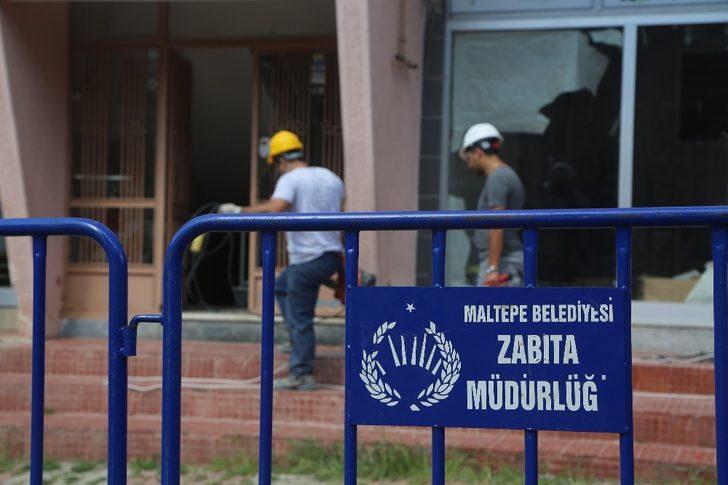 Maltepe’de boşaltılan riskli binadan karot örnekleri alındı G5