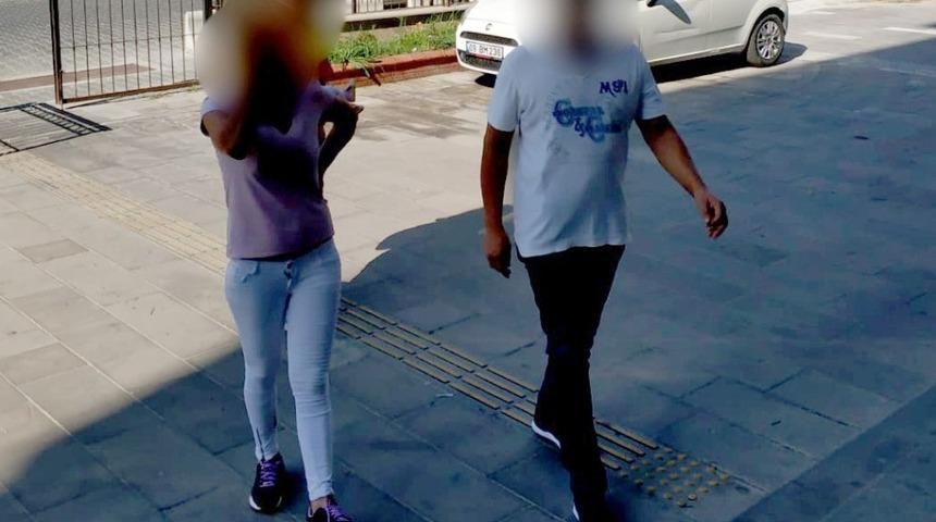 14 ayrı yağma ve tehdit suçundan aranan kadın zanlı yakalandı