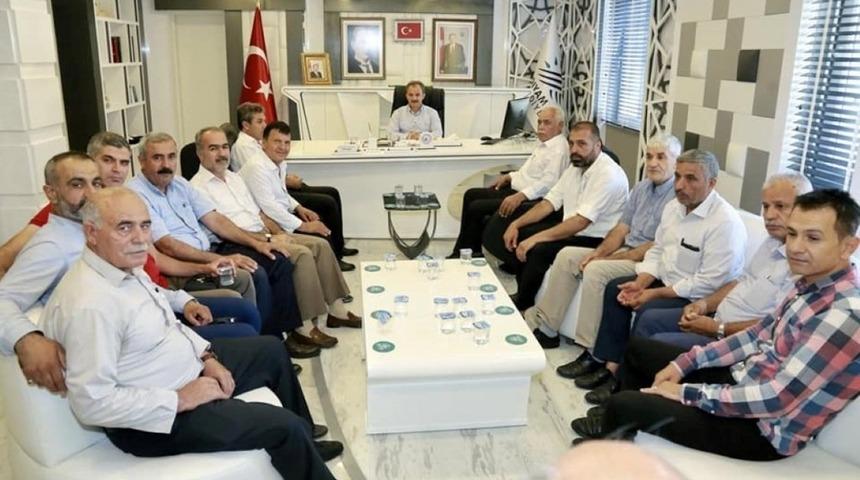 Başkan Kılınç, mahalle muhtarlarıyla bir araya geldi