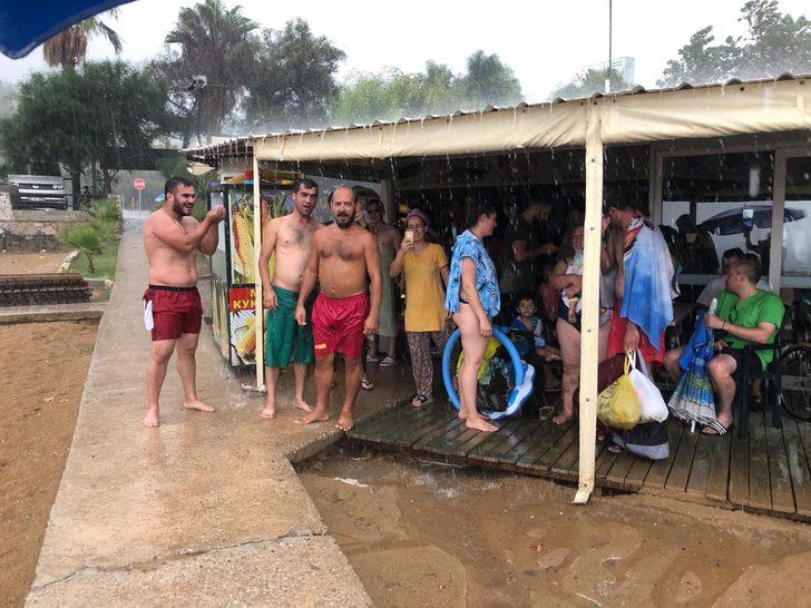 Denizde doluya tutuldular nereye kaçacaklarını şaşırdılar G3