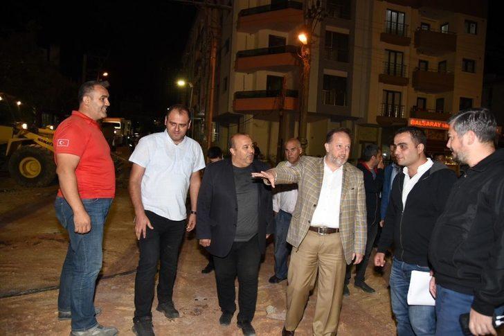 Karesi Belediyesi Şehitlik Kavşağını düzenleniyor G4