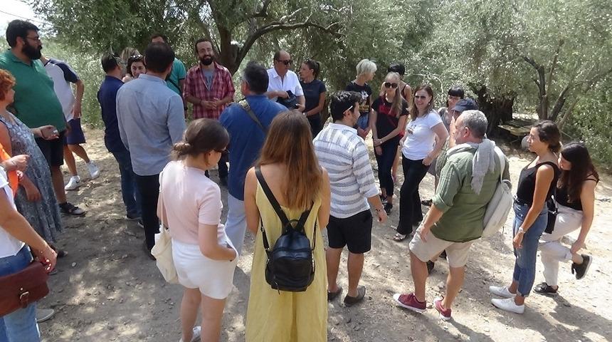 Yabancı &uuml;niversite &ouml;ğrencileri Antandros&rsquo;u gezdi