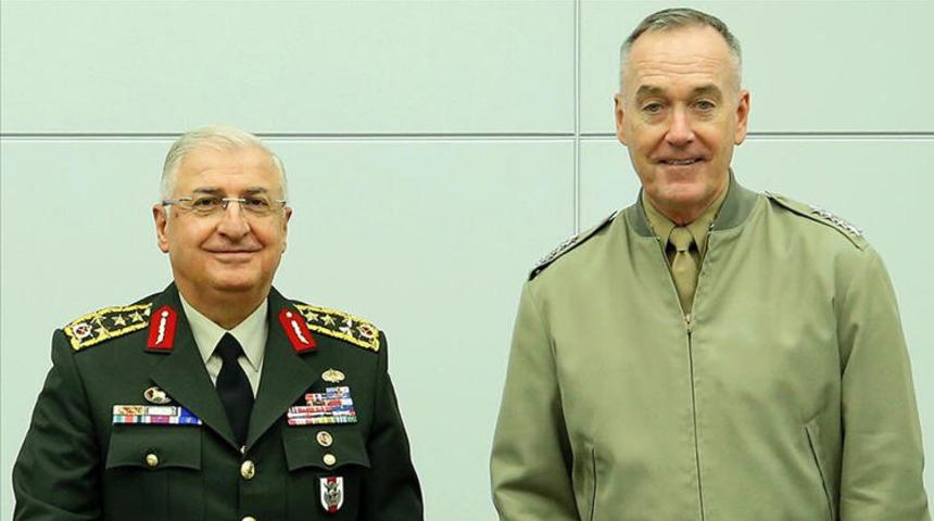  Genelkurmay Başkanı Güler, ABD'li mevkidaşı ile görüştü