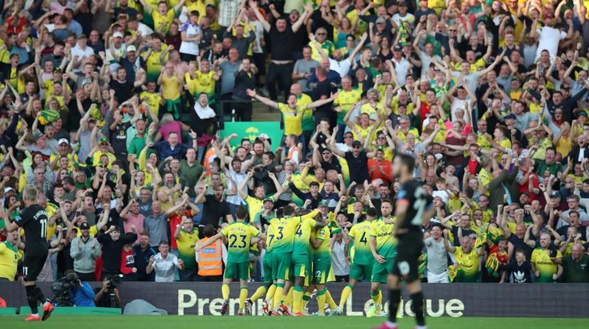 Norwich City 3 - 2 Manchester City (Premier Lig)