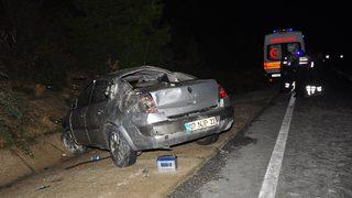 Antalya'da trafik kazası: 1 ölü, 1 yaralı