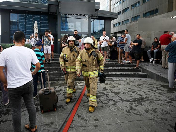 Bayrampaşa'da otelde yangın!  G2