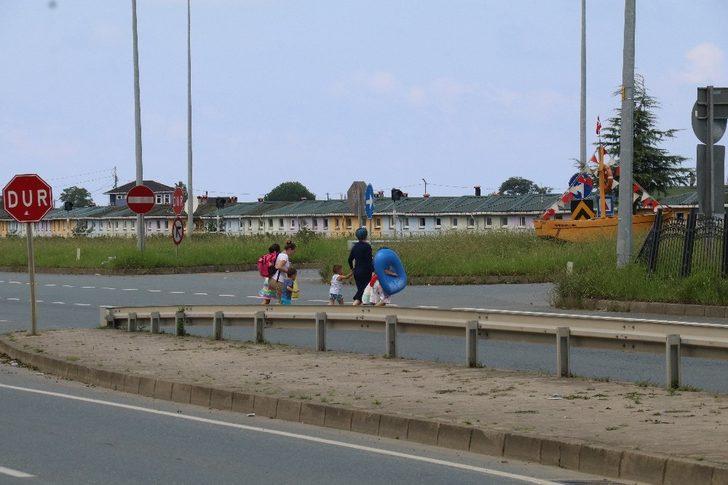 Rize'de Lise Kavşağı halkı tedirgin ediyor G2