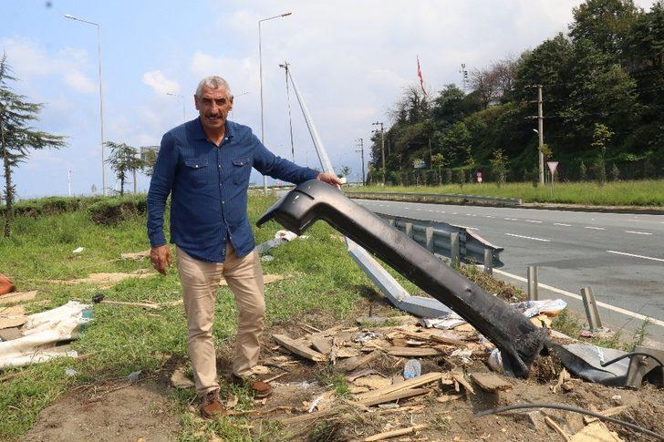 Rize'de Lise Kavşağı halkı tedirgin ediyor G5