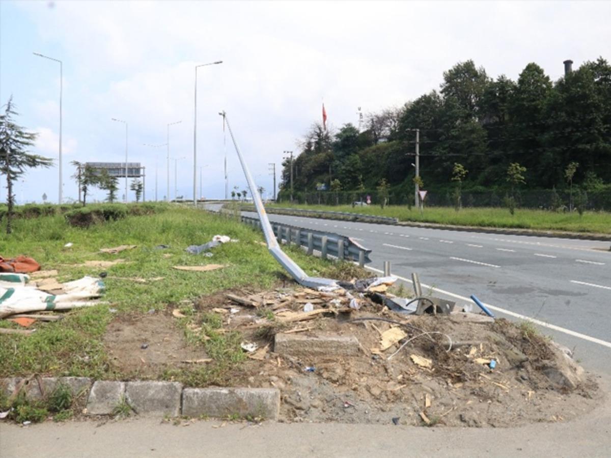 Rize'de Lise Kavşağı halkı tedirgin ediyor