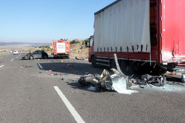Ankara’da feci kaza: 3 ölü, 3 yaralı G3