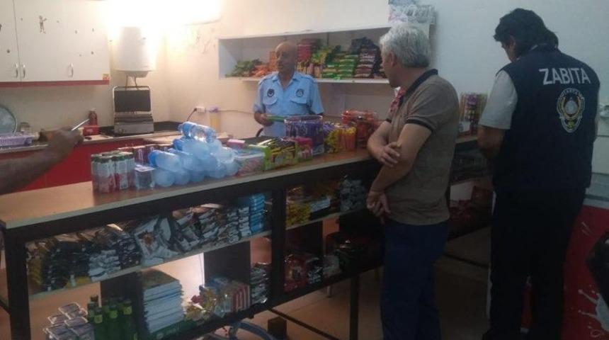 Kahta’daki okul kantinlerinde denetleme