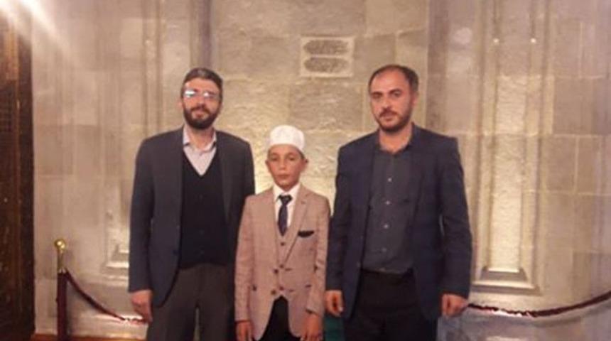 İbrahim Budak, ’Bölge Hafızlık Yarışması’nda birinci oldu
