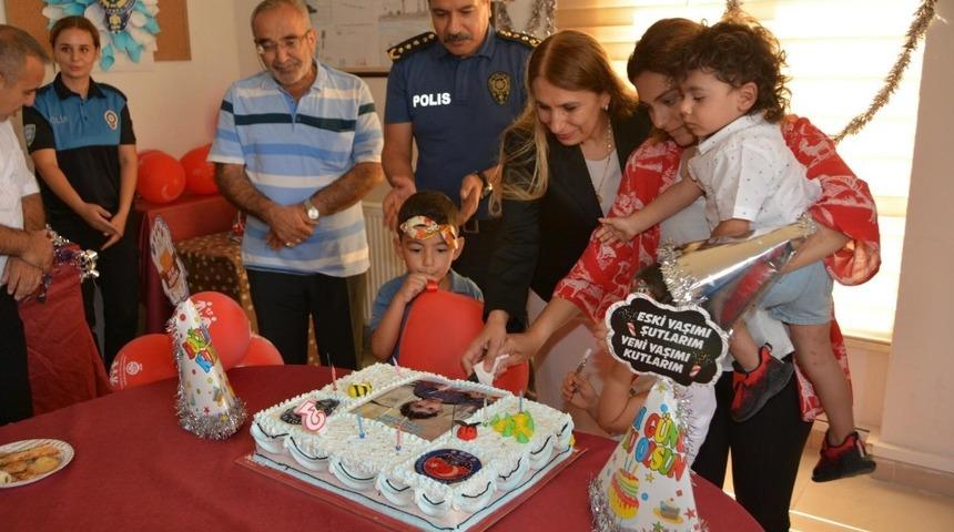 Şehidin emanetine doğum günü sürpriz