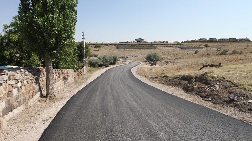 Talas&rsquo;ta sonbahar asfaltı