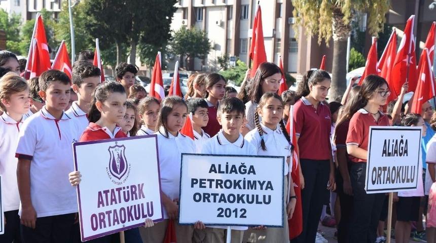 Aliağa&rsquo;da ilk&ouml;ğretim haftası yarın kutlanacak