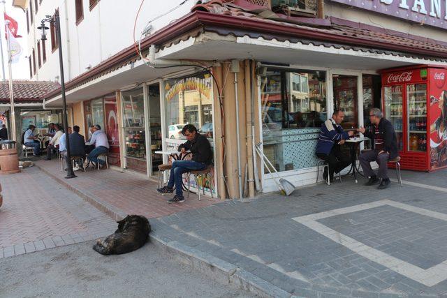 Çerkeşliler, deprem endişesiyle sokakta sabahladı