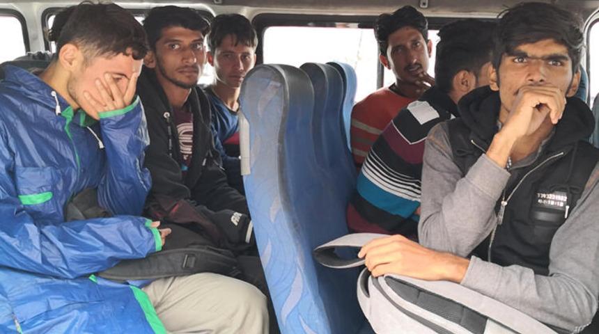 Otobüs terminalinde yakalandılar!