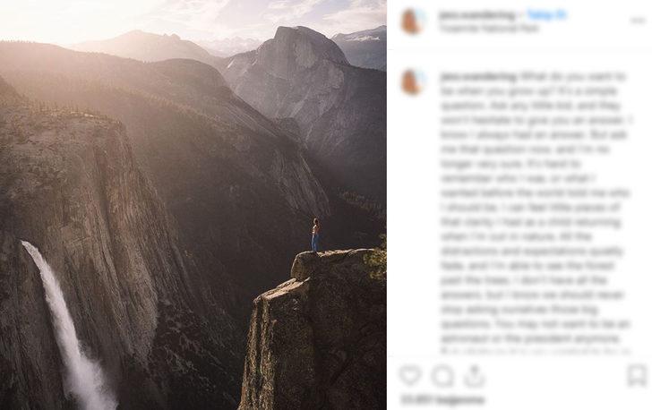 Doğa tutkusu için işinden vazgeçti! Şimdi dünyayı geziyor G1