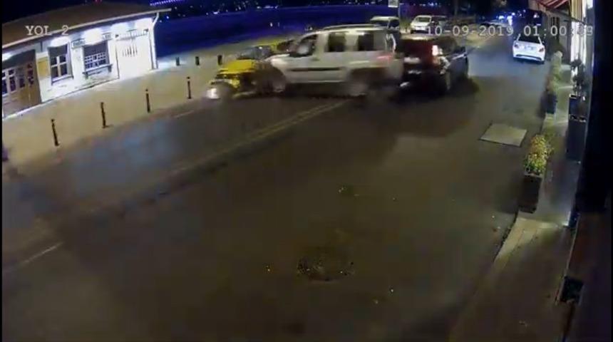 (Özel) İstanbul’da alkollü sürücü dehşeti kamerada