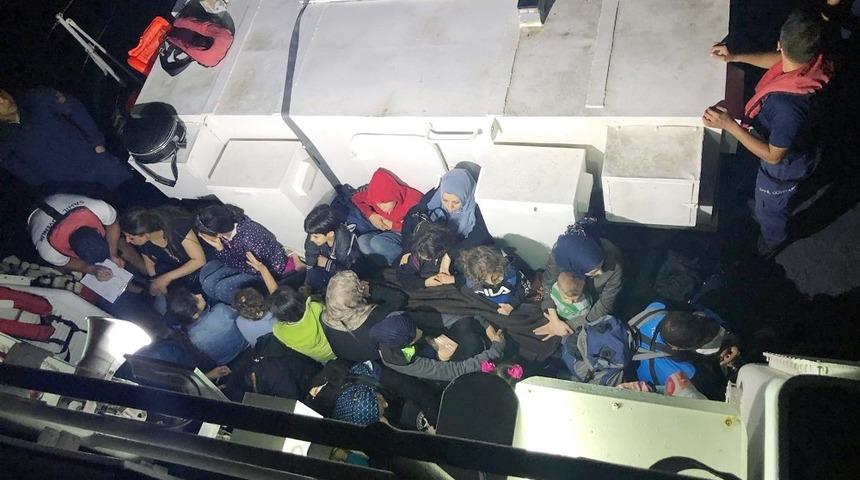 Dat&ccedil;a&rsquo;da 99 g&ouml;&ccedil;men yakalandı