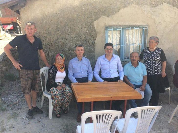 Kaymakam Sırmalı Gazicelal, Pınarbaşı ve Soğanyemez Mahalle hayırlarına katıldı G4