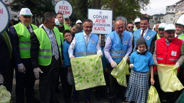 Rize Valisi Çeber: Yol yapılan yaylalar kirletiliyor