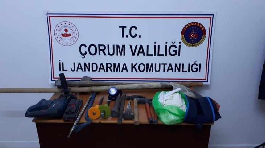 Sungurlu&rsquo;da ka&ccedil;ak kazıya su&ccedil;&uuml;st&uuml;