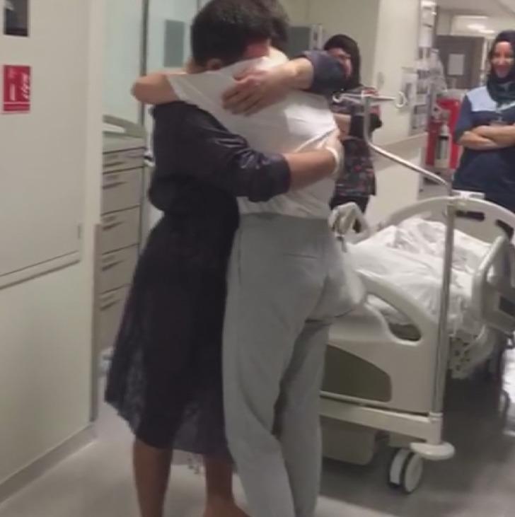 Kalp ameliyatı öncesi sevgilisine evlilik teklif etti G3