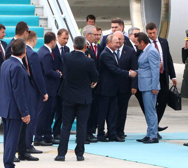 Rusya Devlet Başkanı Putin, Ankara'da