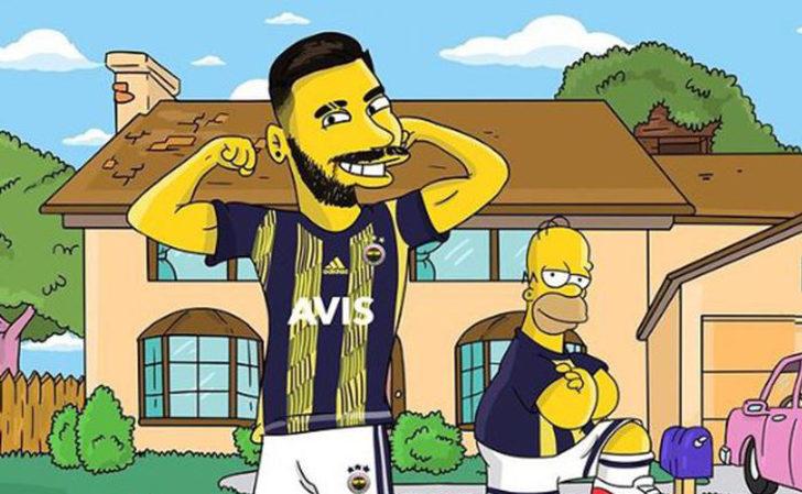 F.Bahçe'nin yıldızları Simpsons oldu! G1