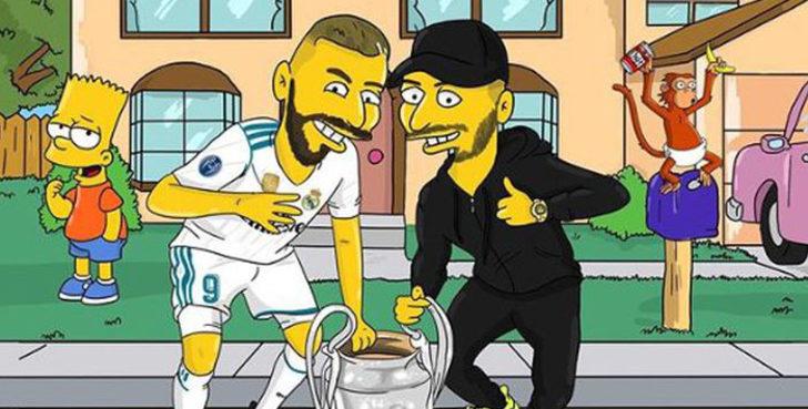 F.Bahçe'nin yıldızları Simpsons oldu! G4