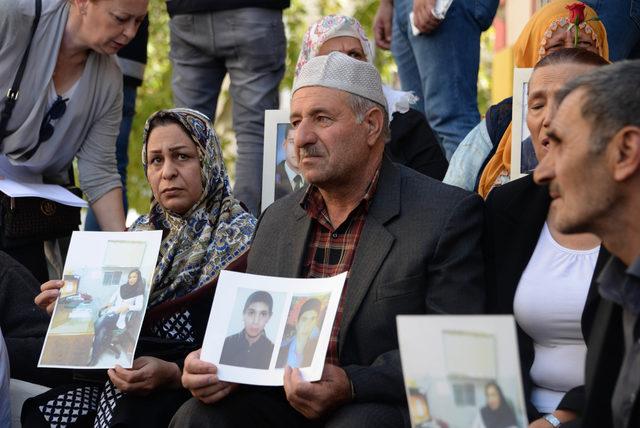 HDP önündeki eylemde 14'üncü gün; aile sayısı 35 oldu (2)