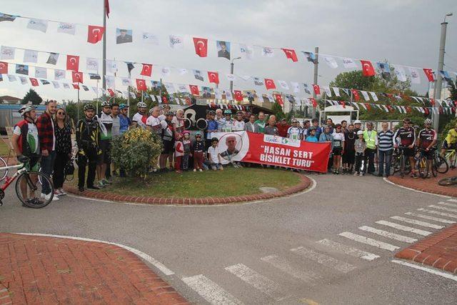 Milli bisikletçi Hasan Sert İzmit’te anıldı