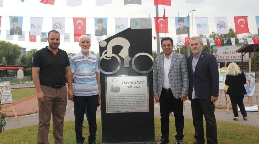 Milli bisiklet&ccedil;i Hasan Sert İzmit&rsquo;te anıldı
