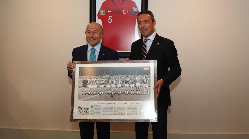 Ali Ko&ccedil; Nihat &Ouml;zdemir'i ziyaret etti